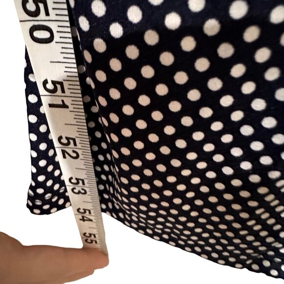 NWT‎ Indigo Rose Navy & White Polka Dot Romper Women's Small - Picture 12 of 12